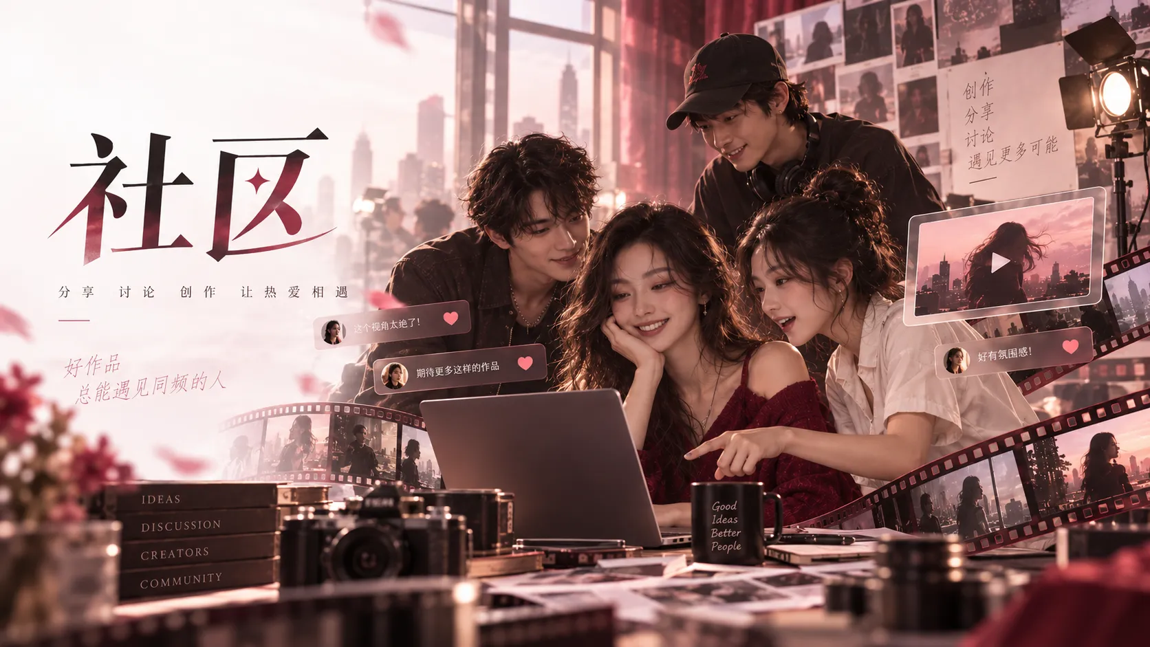 纸飞机计划：轻喜剧里的临时同盟画面